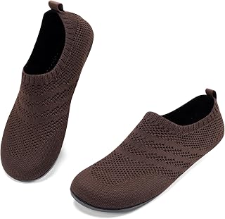 KOWAYI Men's Slippers Slip-on House Shoes for Women Barefoot Shoes Lightweight Non Slip Travel Slipper with Rubber Sole Unisex