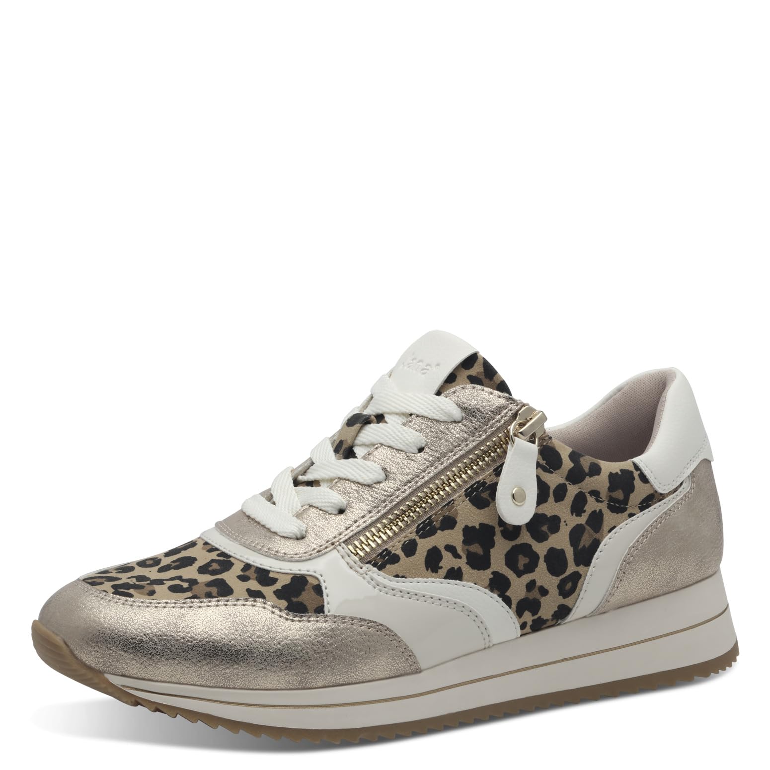 Jana Women's Vegan Low Top Zip Sneaker