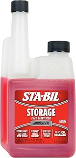 STA-BIL Storage Fuel Stabilizer, 16 oz | Treats 40 gallons. Keeps fuel fresh for up to 24 months during storage and helps protect against corrosion and ethanol damage