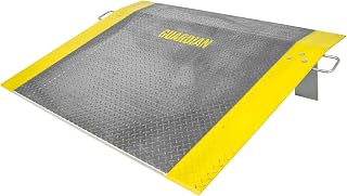 Dock Plate, 48" x 60", Aluminum, 2,900 lb, for Pallet Jacks, Hand Carts | Material handling, loading and unloading loading bays, trucks, pallet jacks, loading dock plate, shipping bay equipment