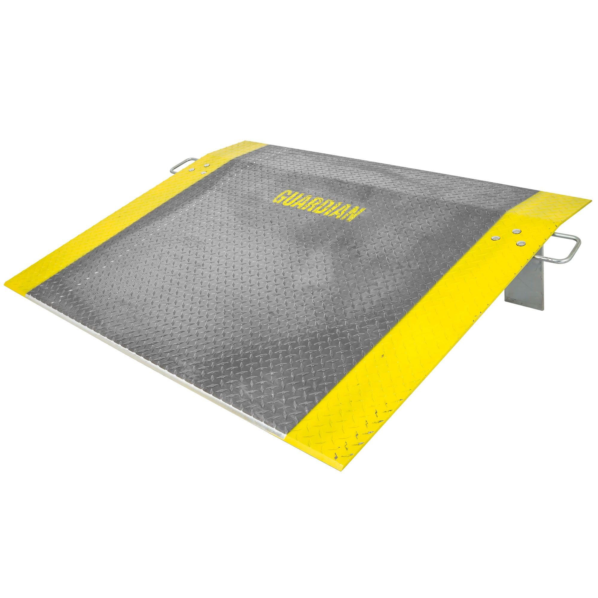 Dock Plate, 48" x 60", Aluminum, 2,900 lb, for Pallet Jacks, Hand Carts | Materi