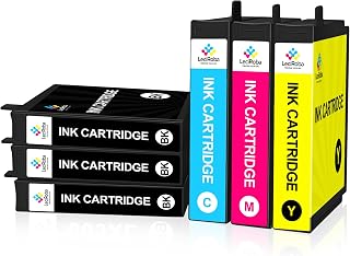 LeciRoba Ink Cartridge Replacement for Epson 603XL Use with Epson XP-2100 XP-2150 XP-3100 XP-3150 XP-4100 XP-4150 XP-4155 Workforce WF-2810 WF-2820 WF-2840 WF-2870 Printer(6 PACK)