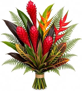KaBloom- Tropical Atomic Bouquet,Flowers for Valentine, Mothers' Day.