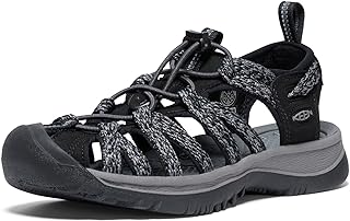 Keen Whisper W-Neutral Gray/Spicy Orange 1008455 - Sandals for Women