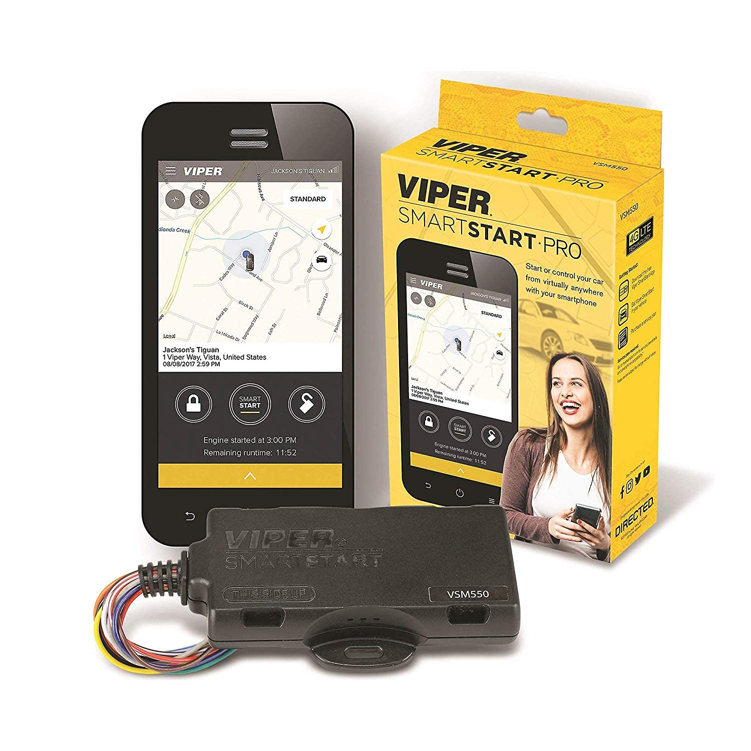 Viper VSM550 SmartStart Pro GPS Module (Renewed) …