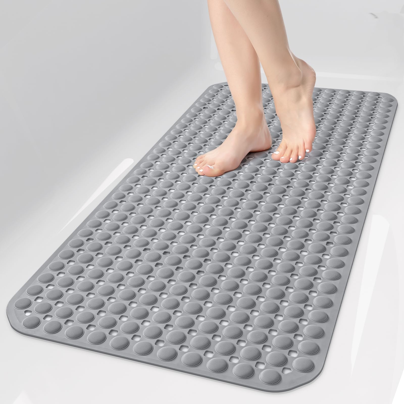 OTHWAY Bath Tub Shower Mat Non Slip, Bathtub Floor Liner Mats for Inside Shower 