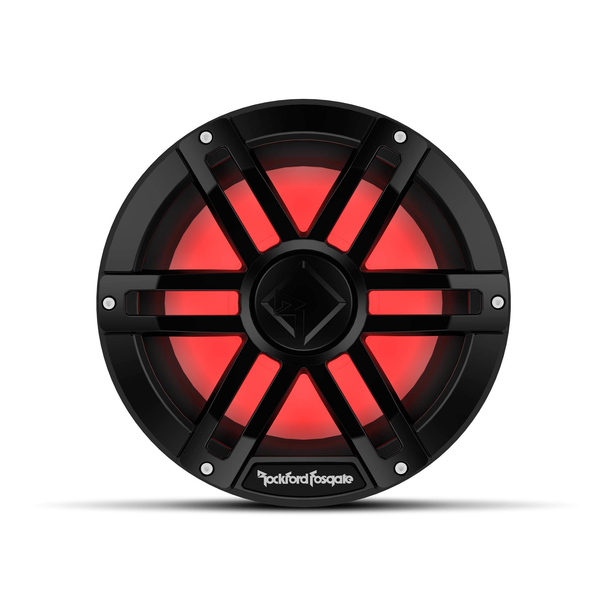Rockford Fosgate M1D4-10B Color Optix 10" Marine Subwoofer – Black | 4-Ohm Dual 