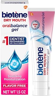 Biotene OralBalance Moisturizing Gel, 1.5 oz | Alcohol-Free Dry Mouth Gel, Flavor-Free, Provides Up To Four Hours Of Relief