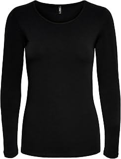 ONLY Onllive Love Life L/S Oneck Top Noos Jrs T-Shirt Women
