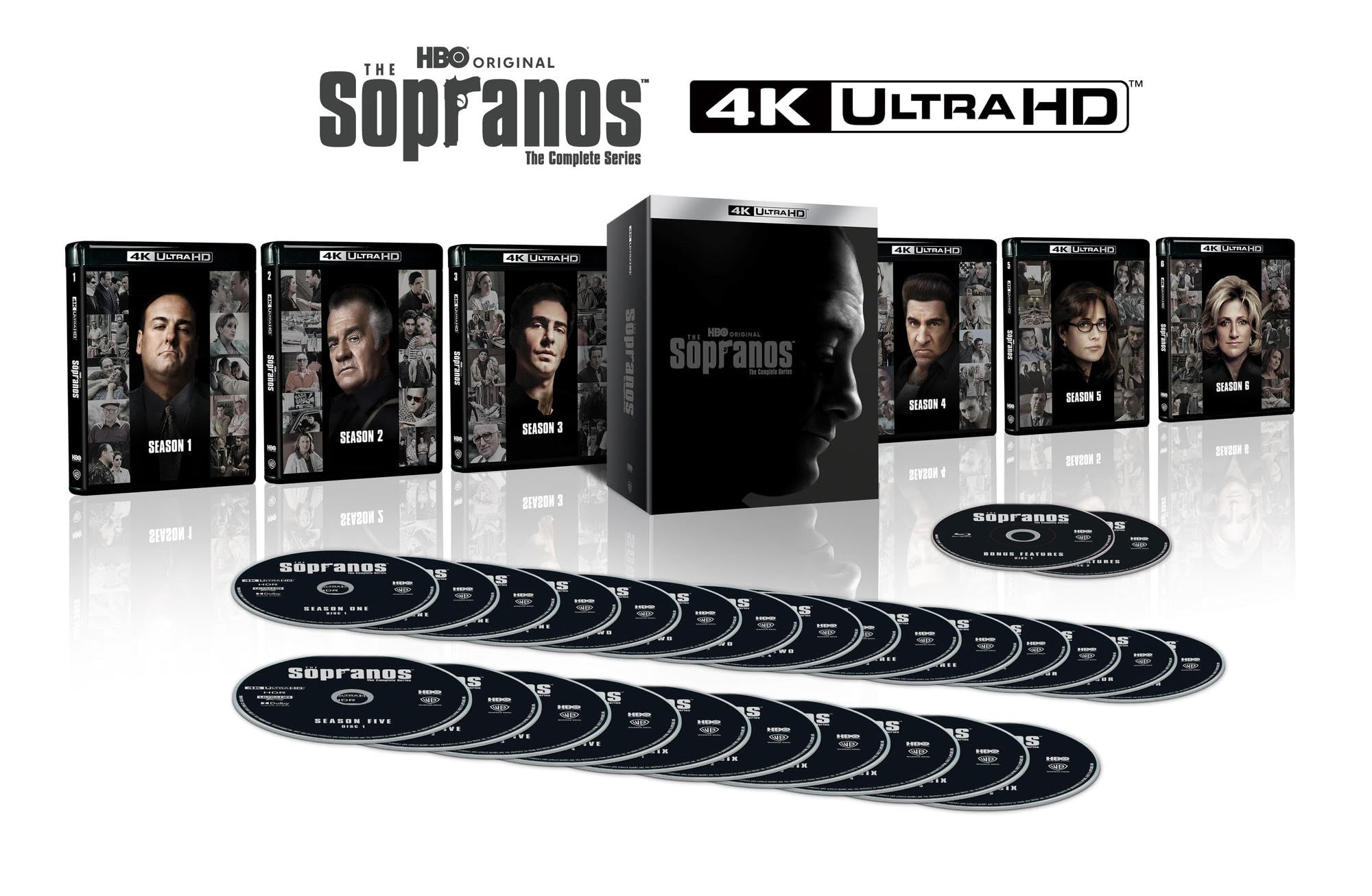 Sopranos, The: The Complete Series (4K Ultra HD) [Blu-ray]