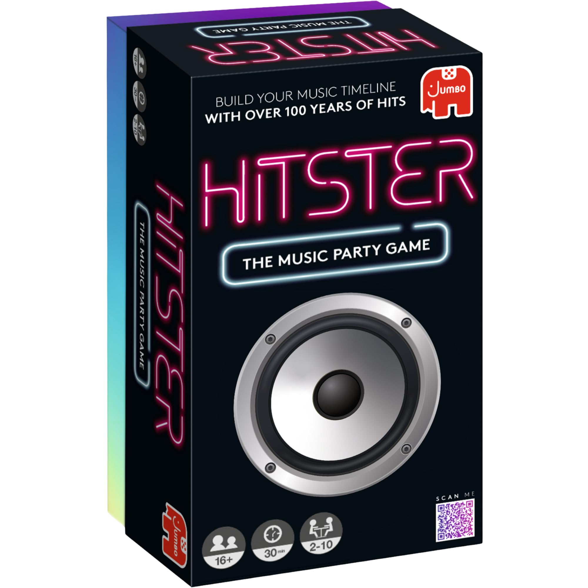Hitster - The Ultimate Music Party Board Game, Quiz & Card Game for Adults | 300