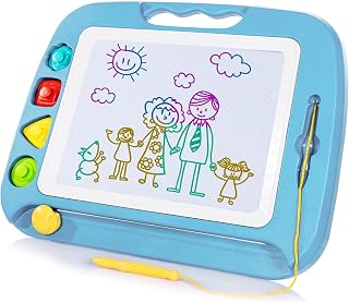 SGILE Magnetic Drawing Board for Kids, Toddler Doodle Toys, Large 16 × 13"
