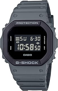 Casio DW5610UU-8 Men's Classic Urban Utility Gray Resin Band Alarm Chronograph G Shock Watch