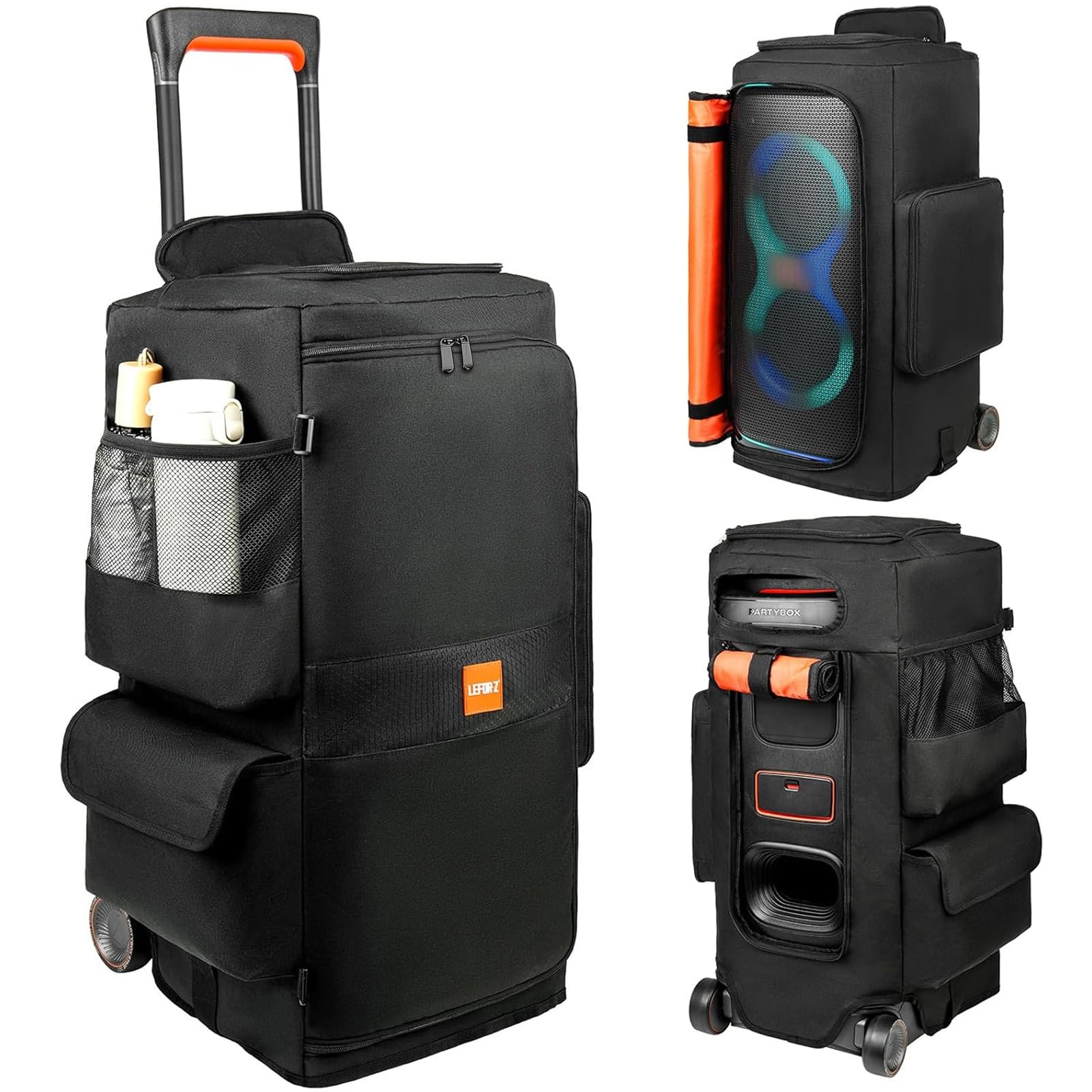 LEFOR·Z Speaker Case Compatible with JBL PartyBox 320/310,Bottomless Cover | Por