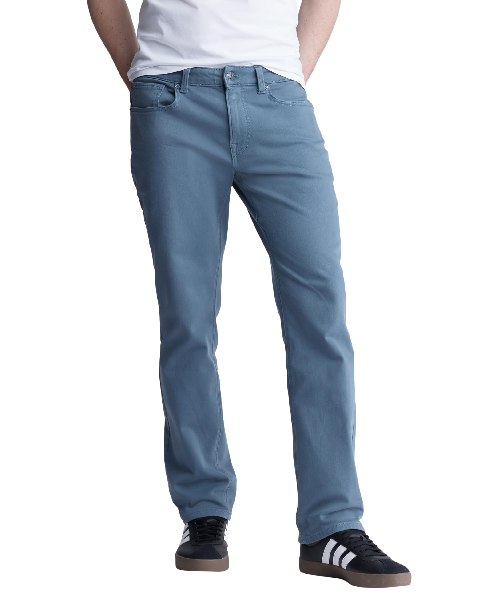 Buffalo David Bitton Men's Non-Denim Straight Six French Terry Knit Pants