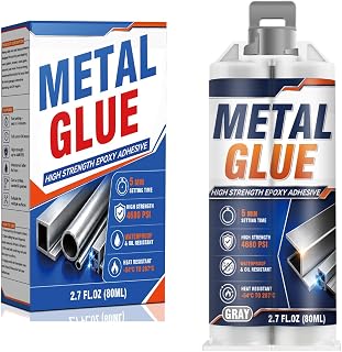 Metal Glue High Strength Adhesive for Metal Repair Plastic Wood 80g