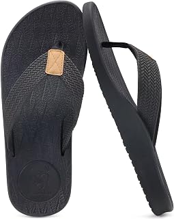 KuaiLu Men's Summer Synthetic Beach Pool Non-slip Sandals