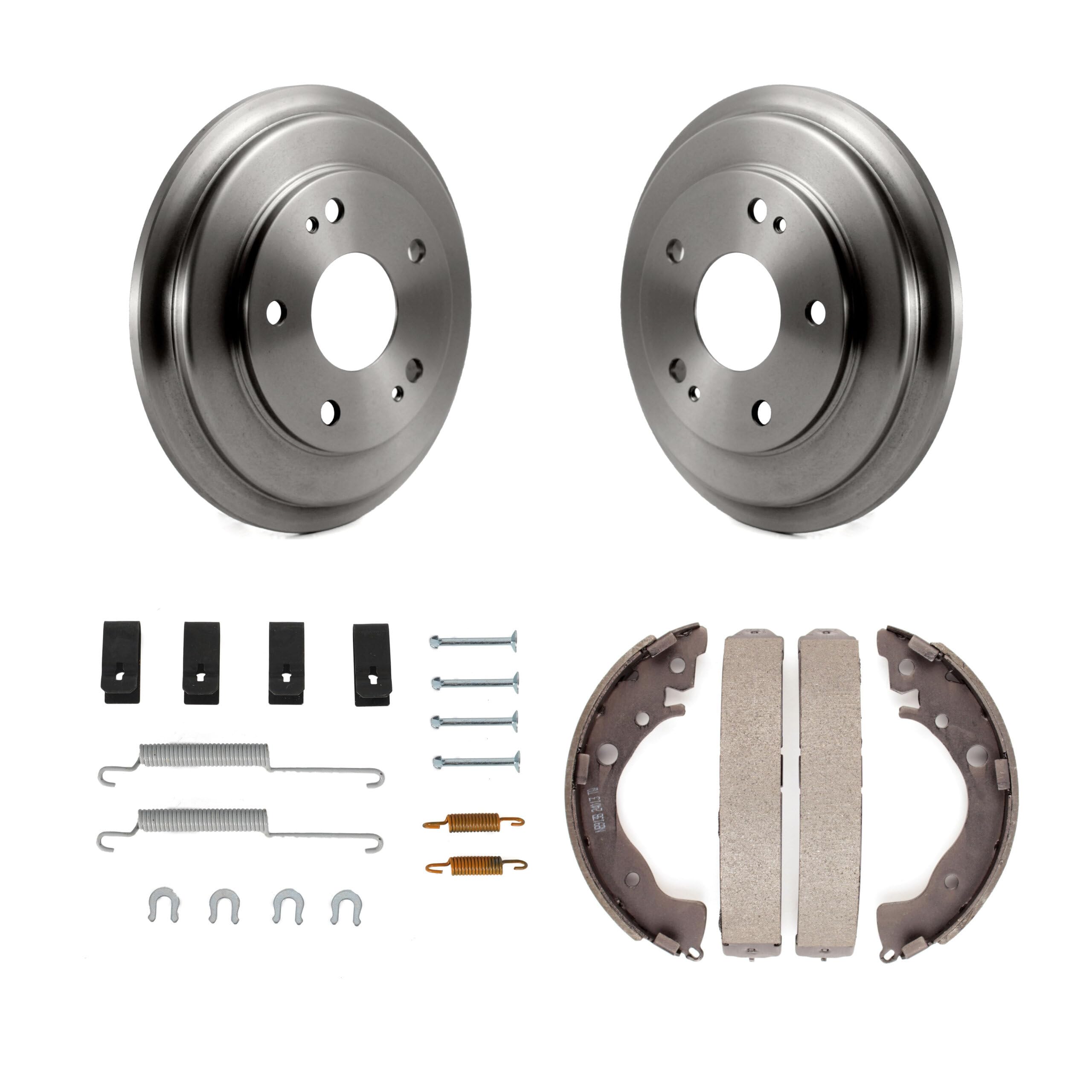 Transit Auto Rear Brake Drum Shoes And Spring Kit Replacement For Honda Civic K8