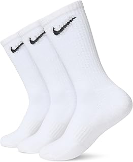 NIKE Unisex U Nk Everyday Csh Crw 3pr 132 Socks