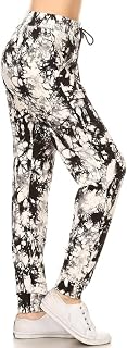 Leggings Depot Fabluxe Women's Active Jogging Bottoms with Pockets Lightweight Lounge Pants