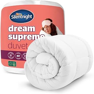 Silentnight Dream Supreme 10.5 Tog Double Duvet - Cloud-Like Comfort for All Year Round - Generous Filled for Sink-In Relax Feel - Soft Touch Hypoallergenic Covers - Machine Washable, Double Quilt