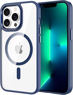 CACOE Magnetic Case for iPhone 13 Pro Max 6.7 inch, Dark Blue
