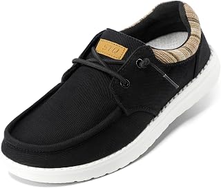 STQ Womens Slip On Loafers Arch Support Boat Casual Shoes