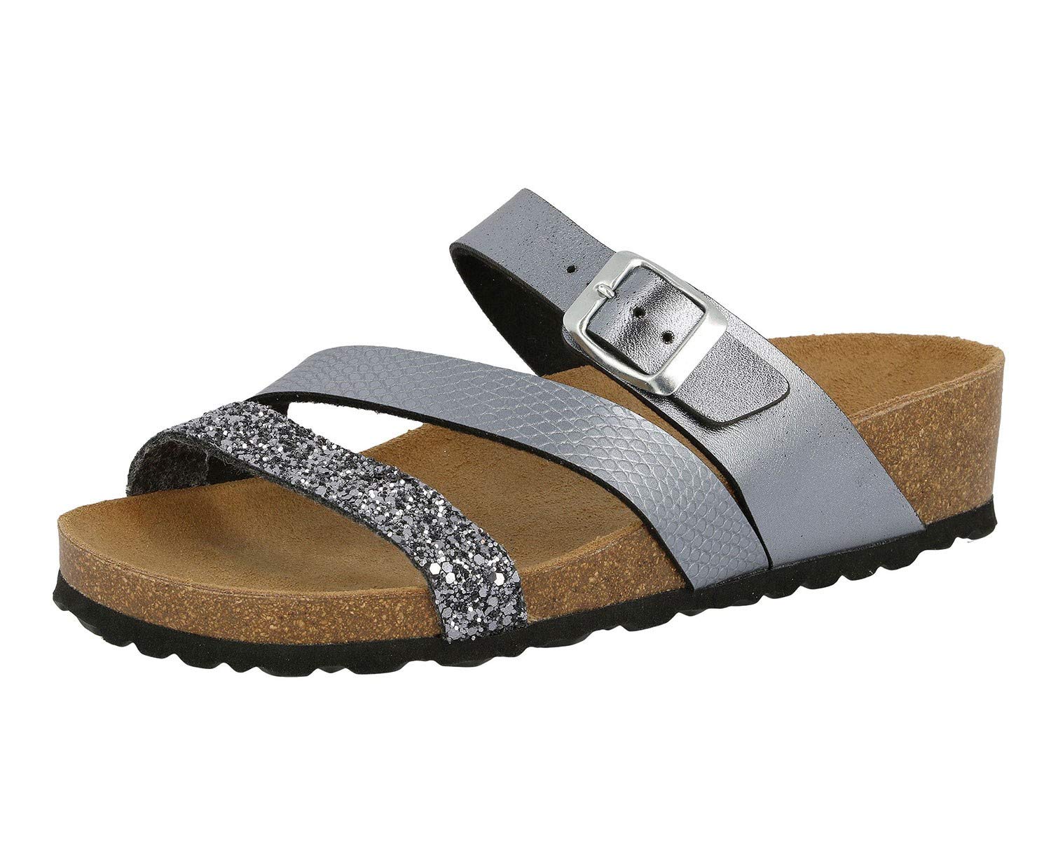 Lico Natural Glitter MulesWomen