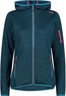 CMP Women's Knitted Tech Jacket with Fixed Hood