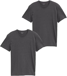 TOM TAILOR 1008638 Pack of 2 Men's Basic T-Shirts (Pack of 2)