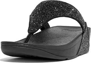 Fitflop Lulu Women's Glitter Toe-Thongs Open Toe Sandals