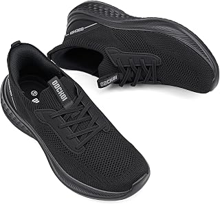 ODCKOI Slip-On Trainers Men's Breathable Sports Shoes & Running Shoes, Hands-Free Slip-On Shoes for Leisure, Fitness, Jogging, Comfortable Trainers & Walking Shoes