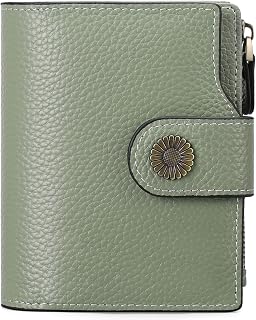 FALAN MULE Wallet Women RFID Blocking Small Leather Bifold Card Holder for Women