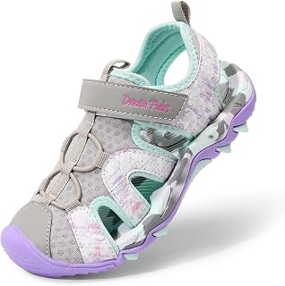 DREAM PAIRS Boys Girls Summer Sport Sandals Ideal for Outdoor Activities Little and Big