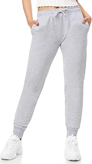 ROSS CAMP Women's Cotton Sports Trousers, Sweatpants, Women's Summer Trousers, Yoga and Fitness, Modern and Comfortable High Waist Trousers