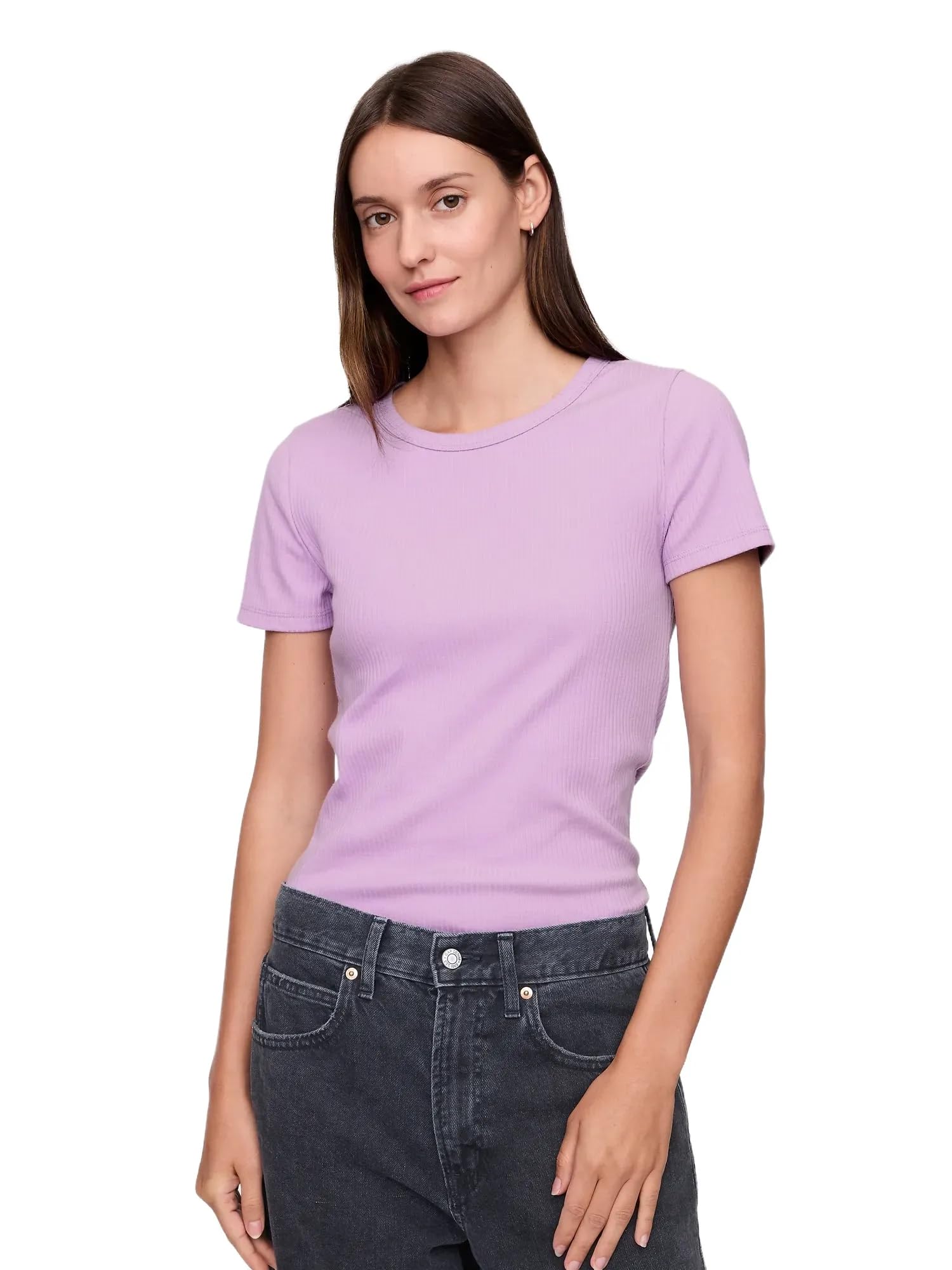 GAP V-SS Rib T Women's T-Shirt