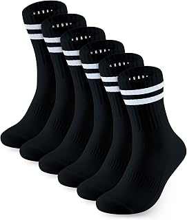 3 Pairs Bamboo Socks Premium Anti Blister Breathable Seamless Socks for Exercise Gym Casual Unisex Men Women 3 Pack