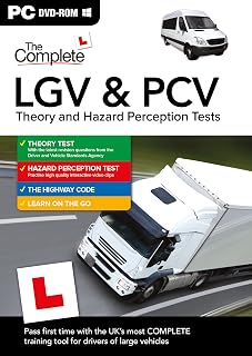 The Complete LGV & PCV Theory & Hazard Perception Test|2021|1|2 Years|PC|Disc