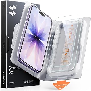 SMARTDEVIL 2 Pack Tempered Glass Screen Protector for iPhone 17