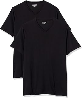 Amazon Essentials Men's Slim-Fit Short-Sleeve V-Neck T-Shirt