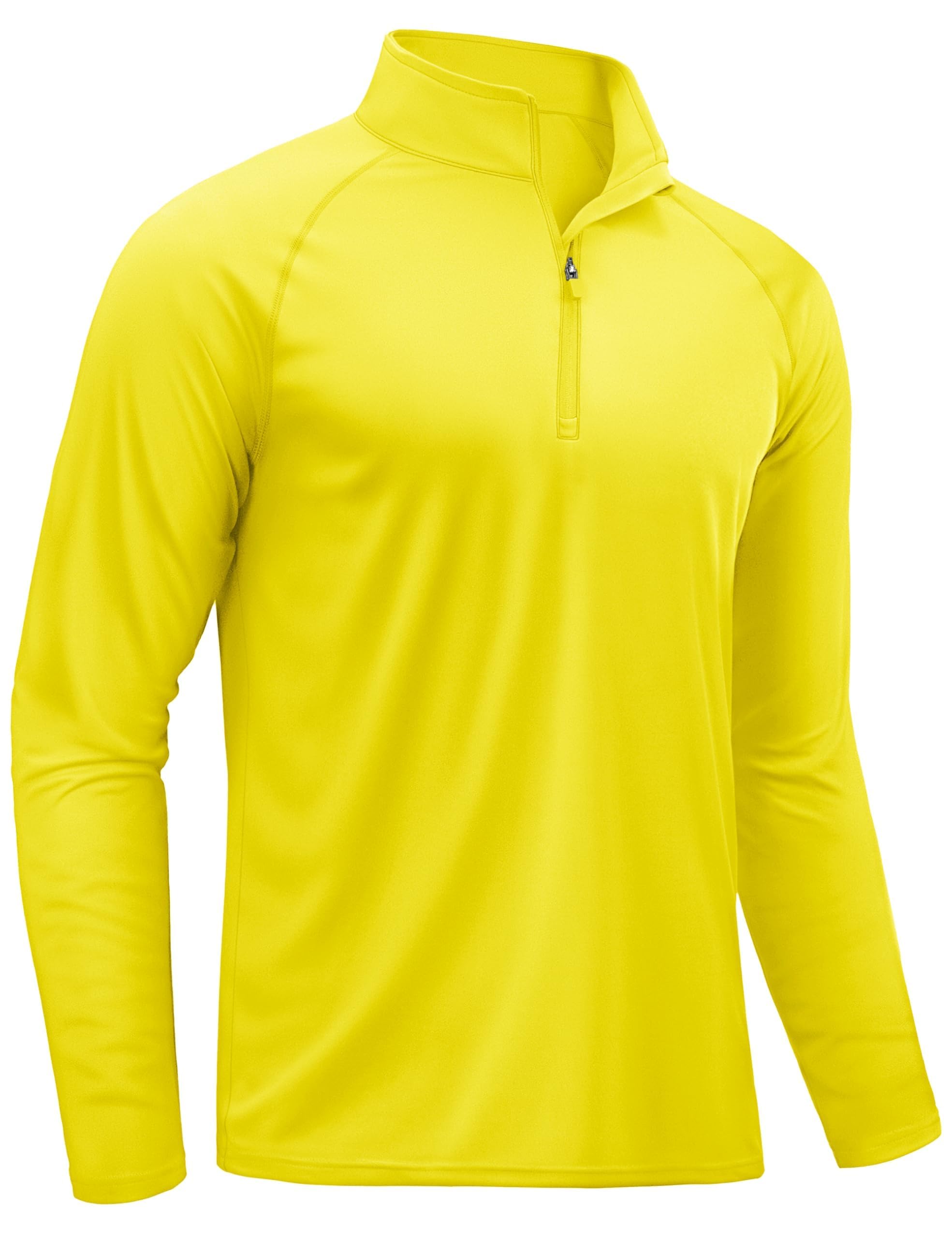 TACVASEN Rash Guard Mens Swim Shirt Long Sleeve UV Fishing Sun Protection UPF 50