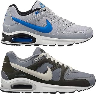 NIKE Men's Air Max Command Running Shoes, Grey Cool Grey Light Bone Sequoia White 037, 13 UK