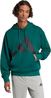 adidas Men's Essentials Big Logo French Terry Hoodie
