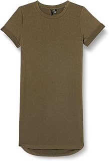 Vero Moda Vmsashamilla SS Sweat Dress Noos Dress Women (Pack of 1)