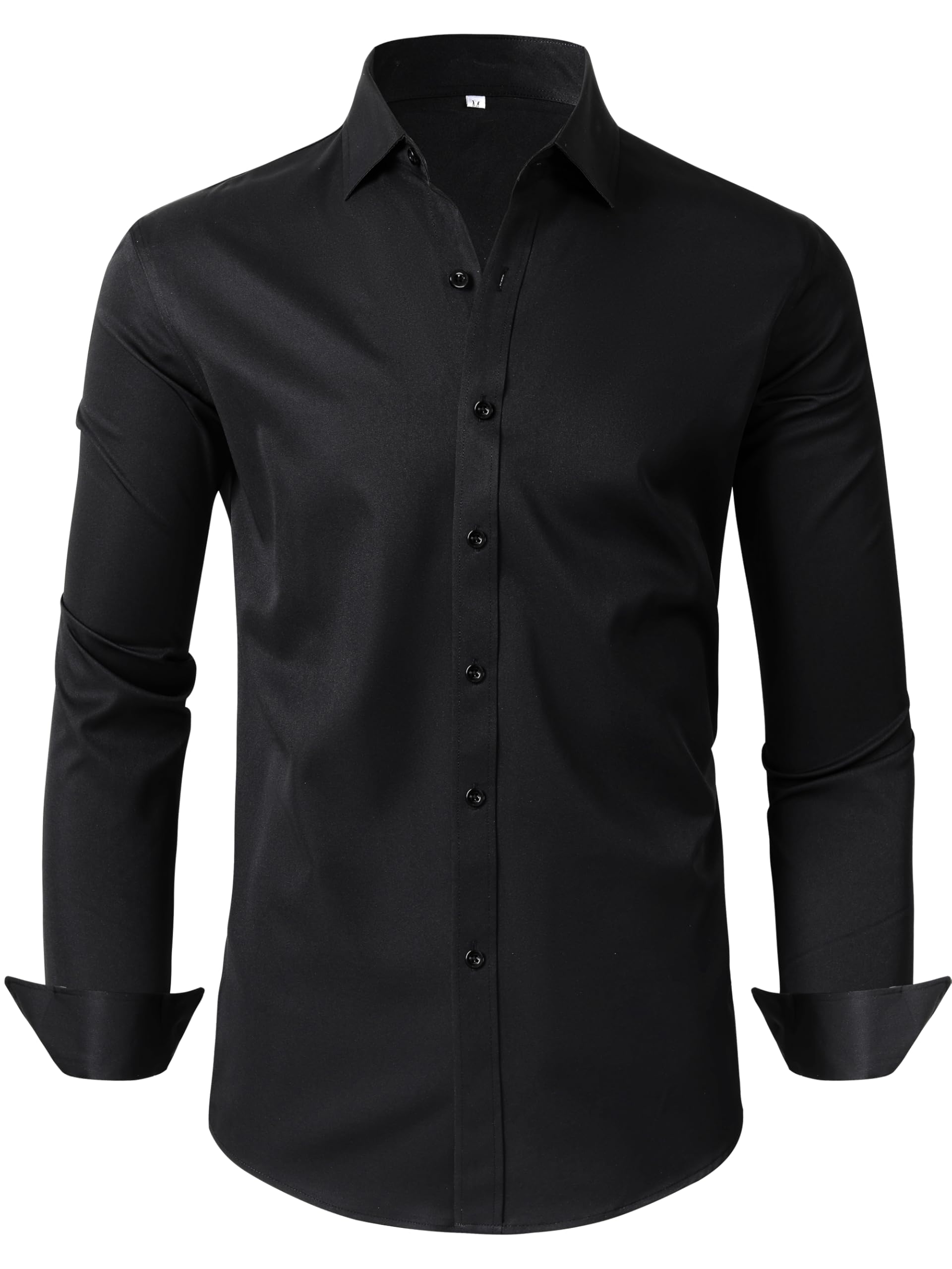 Wrinkle Resistant Men's Dress Shirt Button down Long Sleeve Business Casual