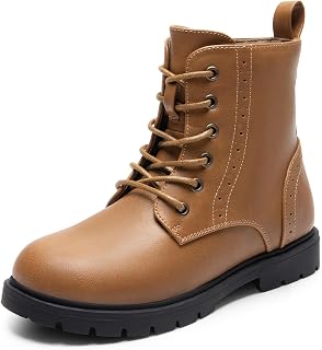 DREAM PAIRS Girls' Waterproof Combat Boots