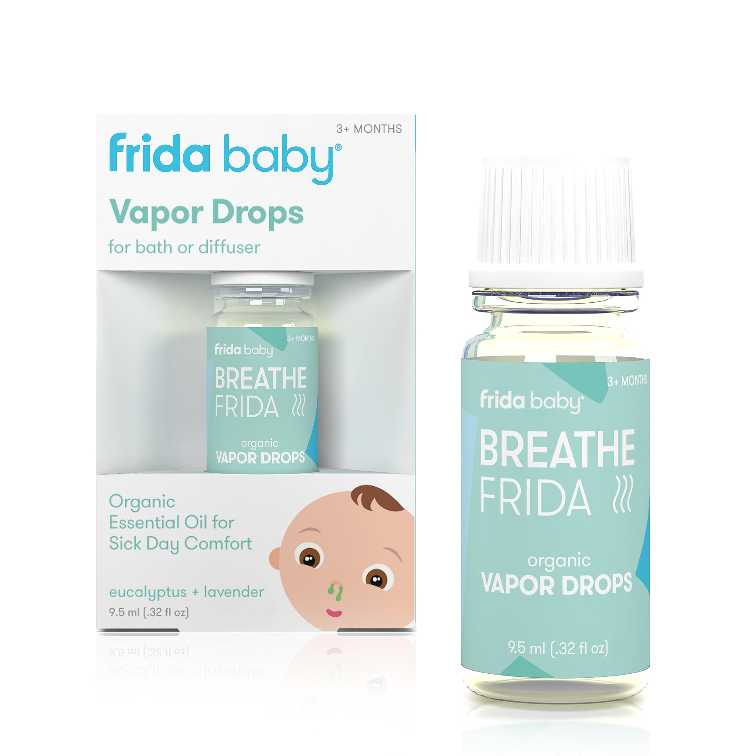 Frida Baby | Eucalyptus & Lavender Essential Oil for Bath or Diffuser| Ideal for