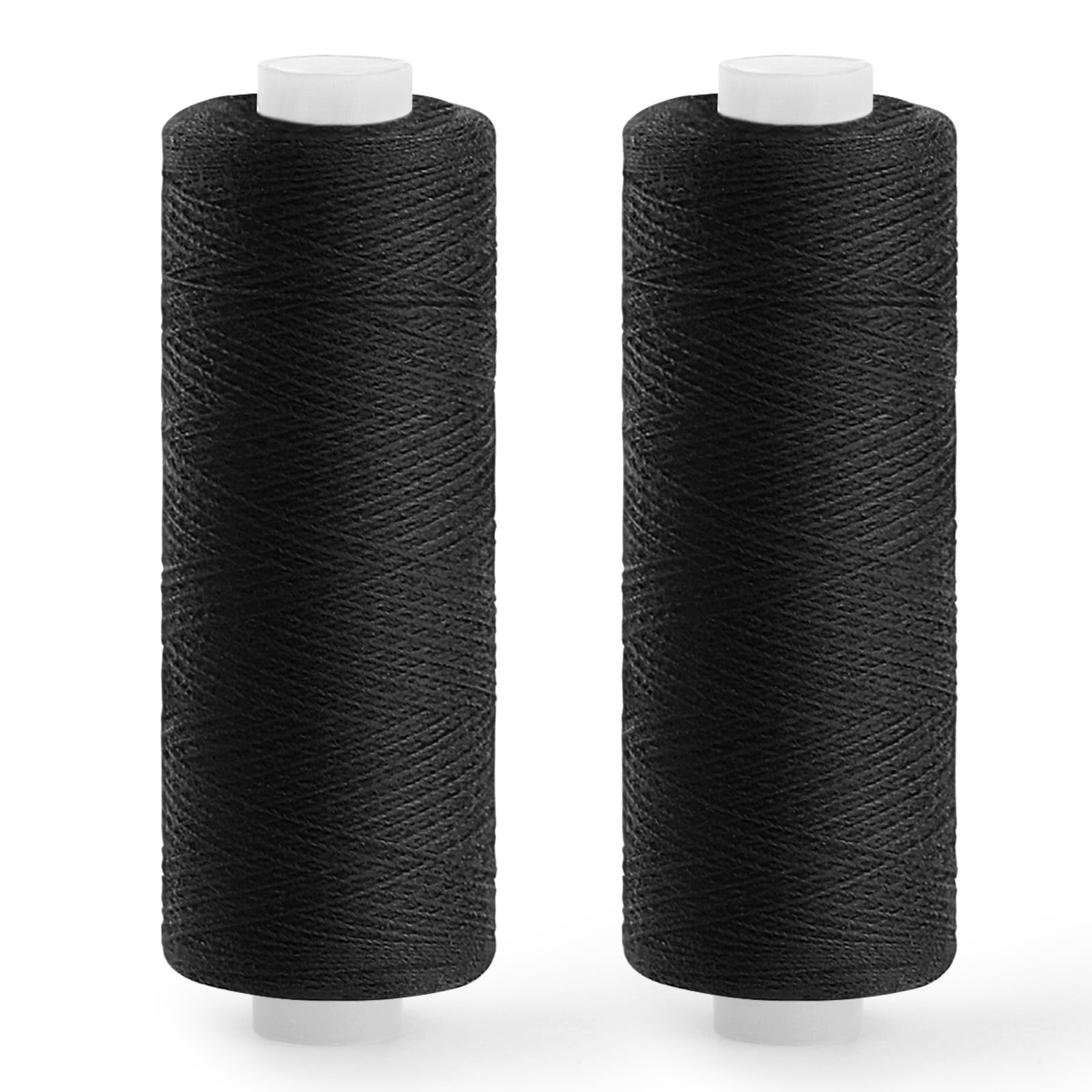 ZMAAGG Sewing Thread, Black Thread for Sewing Machine, 2 PCS 200 Yards | Sewing 