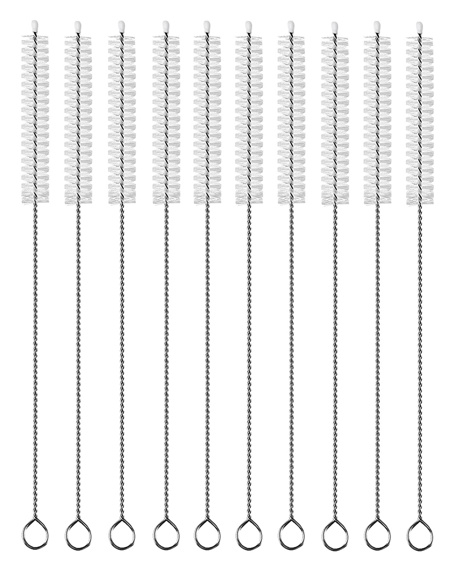 Straw Cleaner Brush Extend 12 inch, Extra Wide 12mm diam Pipe Cleaners, Extra Lo