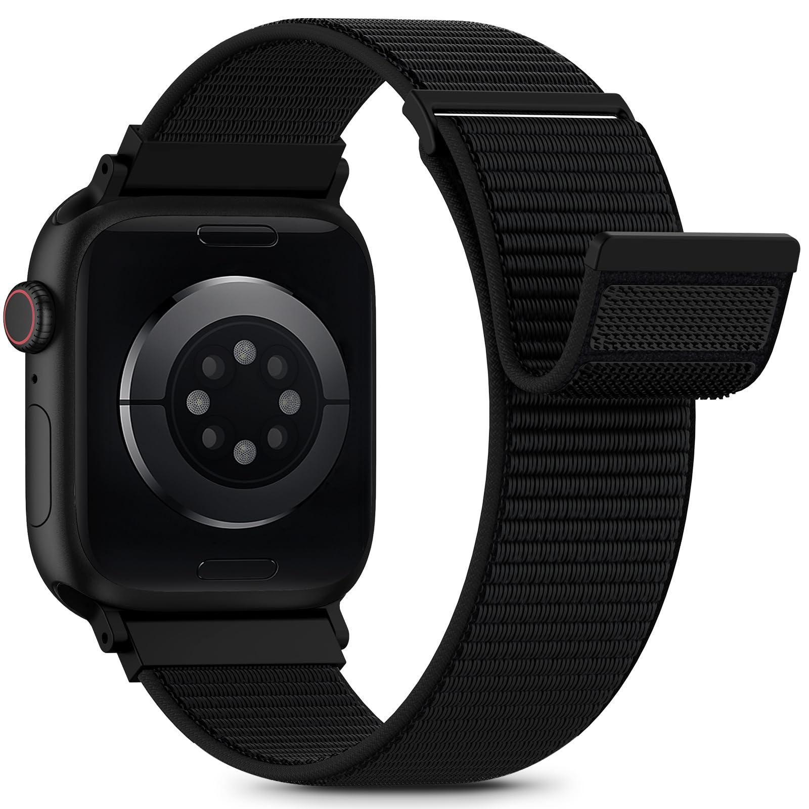 Nylon Loop Sport Band Compatible with Apple Watch Bands 44mm 45mm 46mm 49mm 42mm